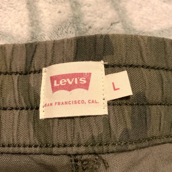 Levi's | Jet Set Jogger Camouflage Pants / Army Camo Pants | Sz L - Picture 12 of 15